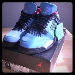 Jordan 4 Retro Travis Scott Cactus Jack Sz. 10